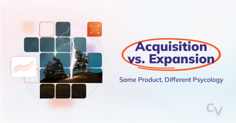 The difference between acquisition vs. expansion selling