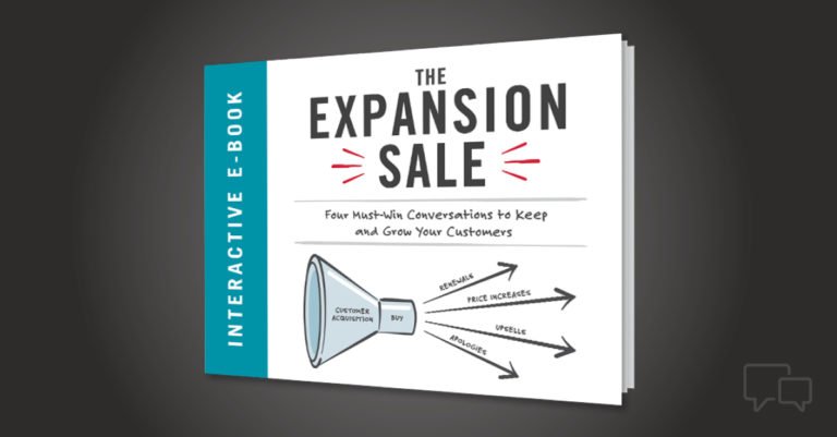 The Expansion Sale - Ebook cover over a dark gray background