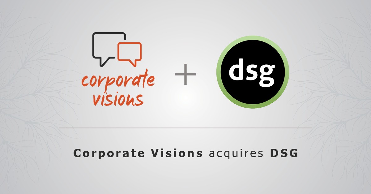 Corporate Visions acquires DSG