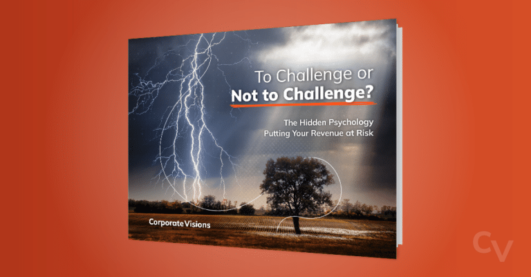 To challenge or not to challenge e-book cover over a dark orange background