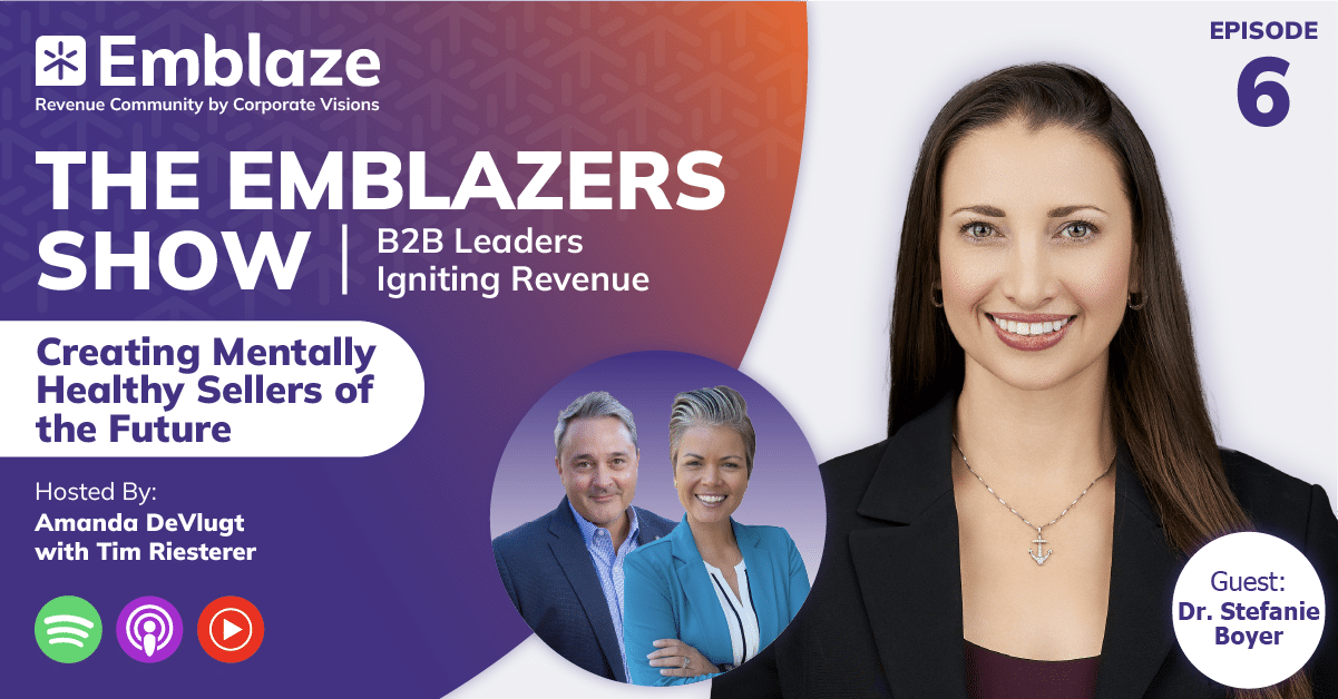Emblazers show episode 6 with guest Dr. Stefanie Boyer.