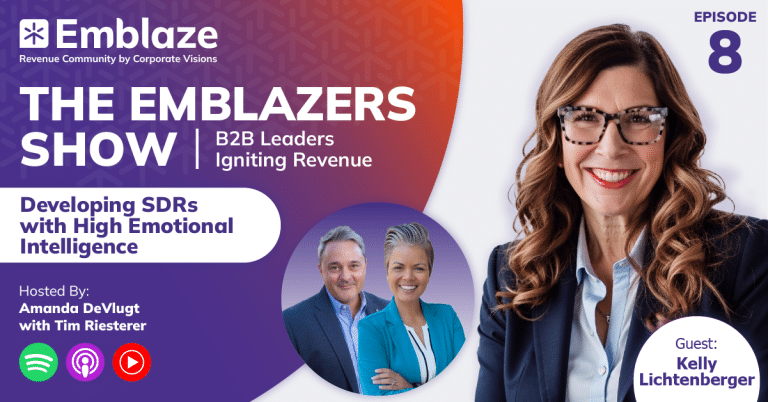 Emblazers show episode 8 with guest Kelly Lichtenberger.