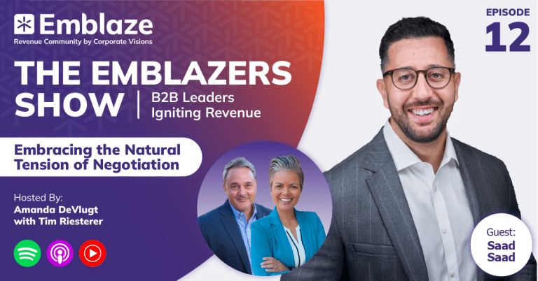 Emblazers episode 12 with guest Saad Saad