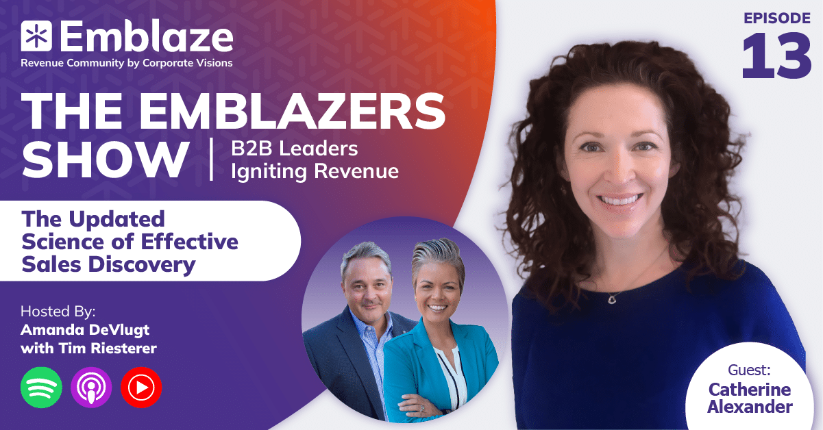 Emblazers episode 13 with guest Catherine Alexander