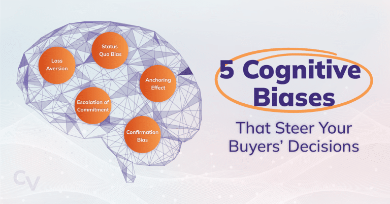 five cognitive biases in sales psychology