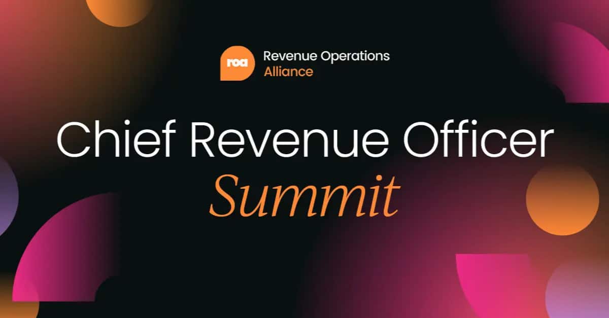 Chief Revenue Officer Summit - Event cover