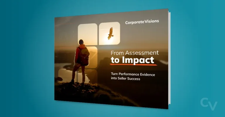 From Assessment to Impact: Turn Performance Evidence into Seller Success - E-book cover over a teal background