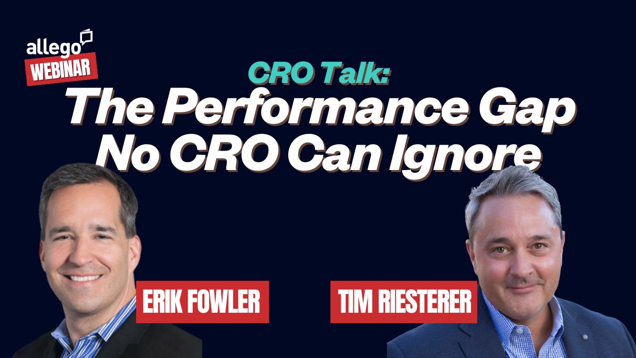 CRO Talk: The Performance Gap No CRO Can Ignore - Event cover