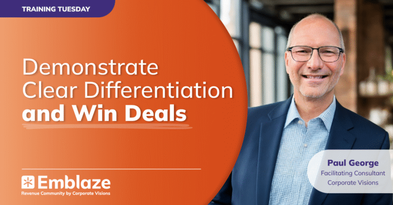 Training Tuesday: Demonstrate Clear Differentiation and Win Deals - Event cover