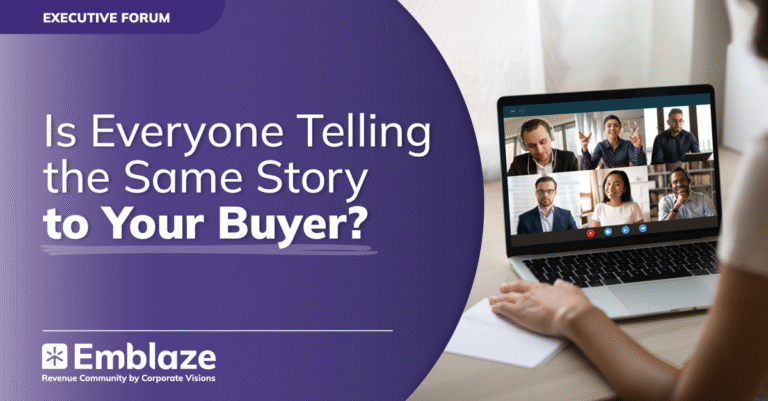 Executive Forum: Is Everyone Telling the Same Story to Your Buyer? - Event cover