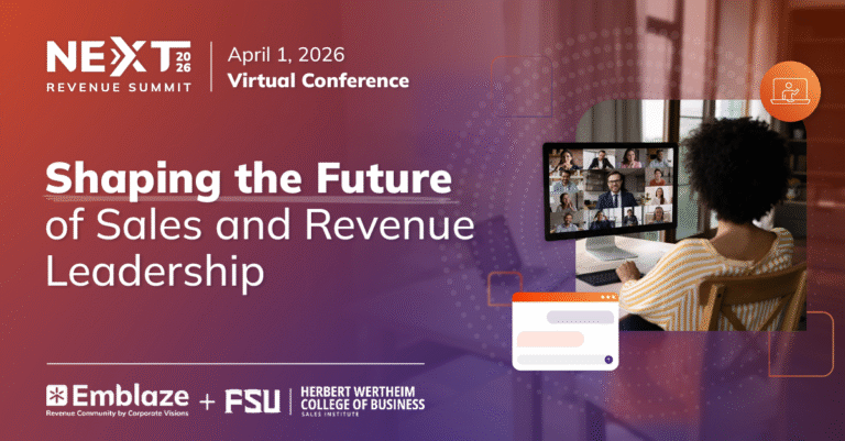 NEXT Revenue Summit 2026: Shaping the Future of Sales and Revenue Leadership - Event cover