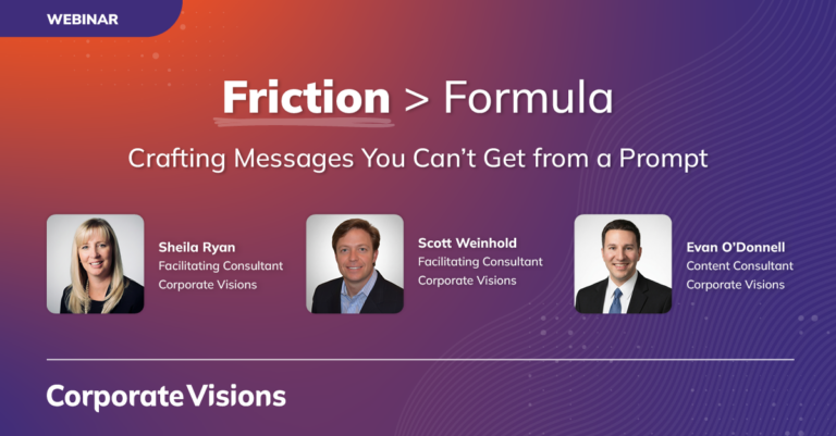 Friction > Formula: Crafting Messages You Can’t Get from a Prompt - Event cover