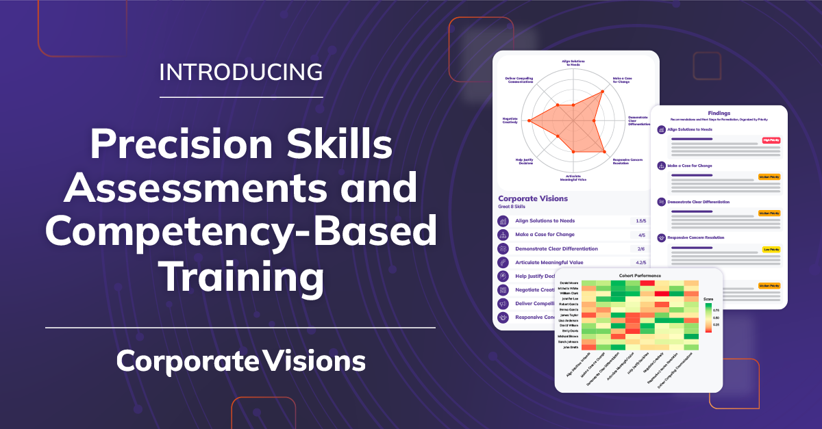 Corporate Visions Launches Competency-Based Training and Precision Skills Assessments