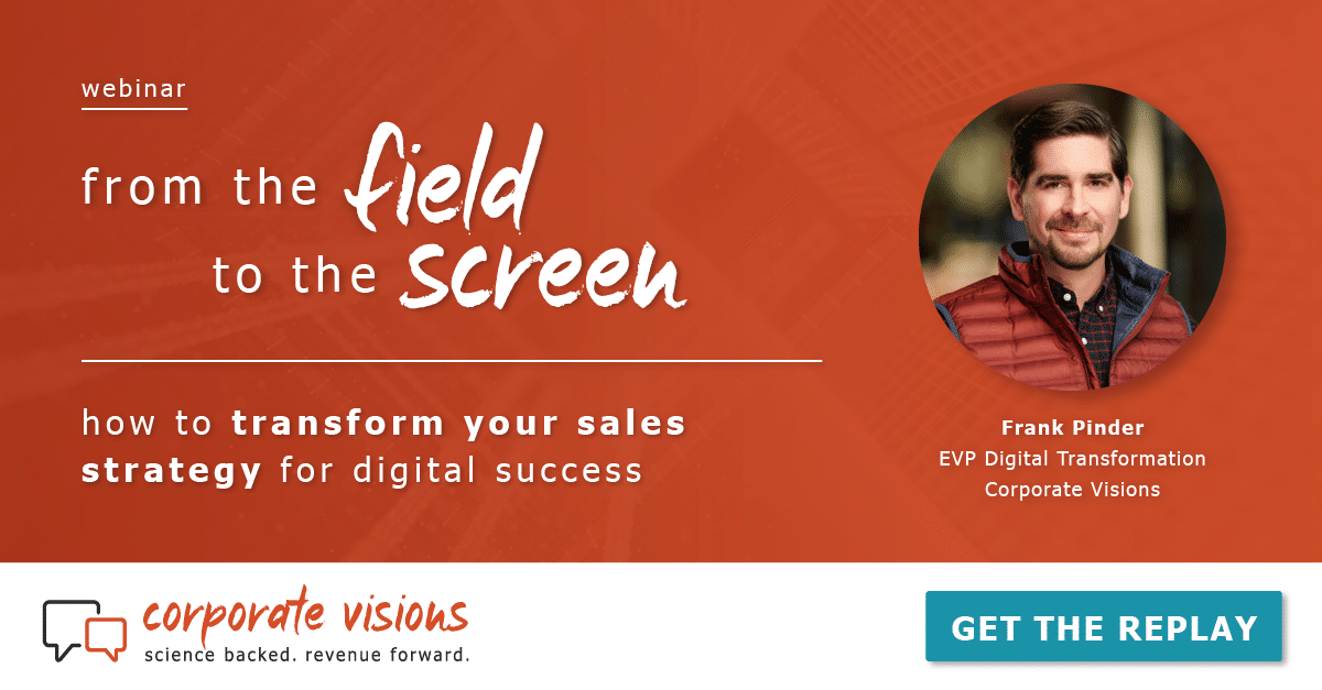 Transform your Sales Strategy for Digital Success presented by Frank Pinder - Webinar cover