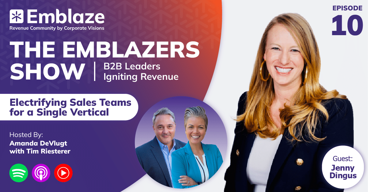 Emblazers show episode 10 with guest Jenny Dingus.