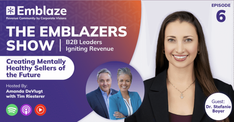 Emblazers show episode 6 with guest Dr. Stefanie Boyer.