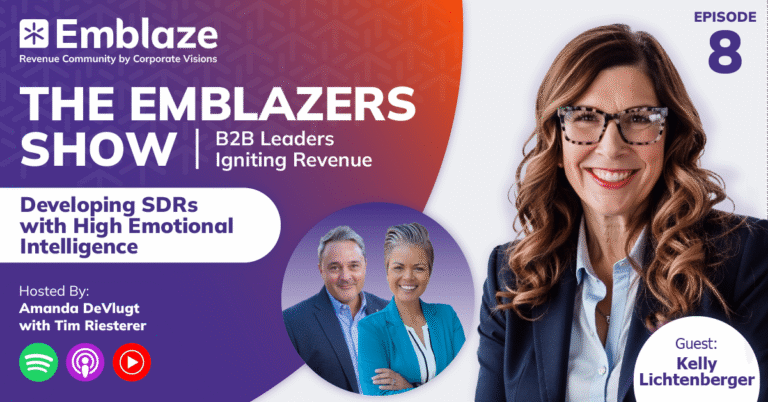 Emblazers show episode 8 with guest Kelly Lichtenberger.