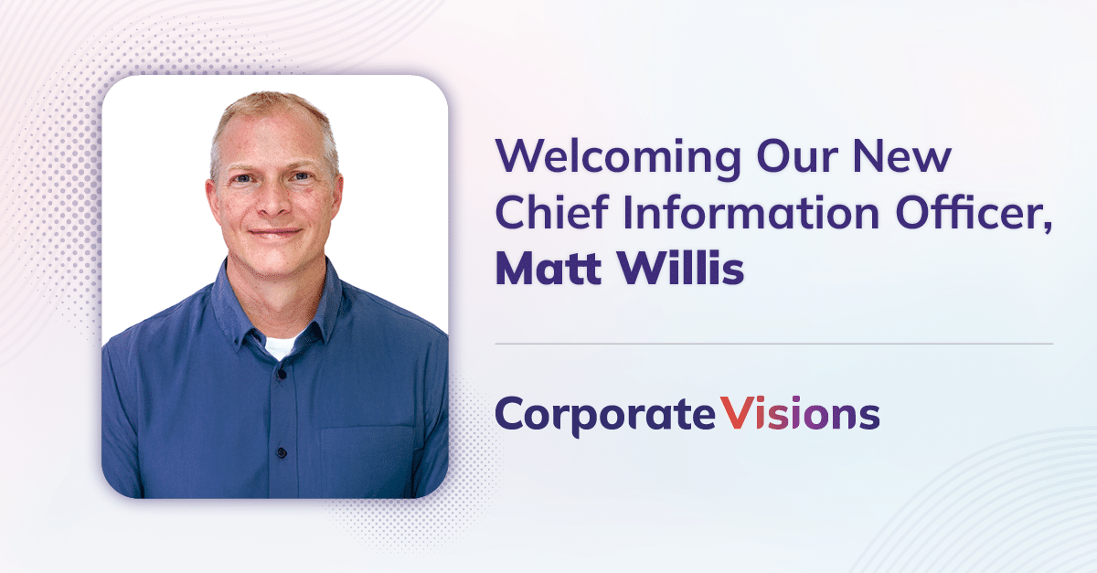 Matt Willis joins Corporate Visions