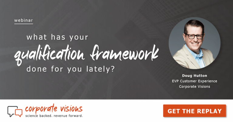 What Has Your Qualification Framework Done for You Lately? presented by Doug Hutton - Webinar cover