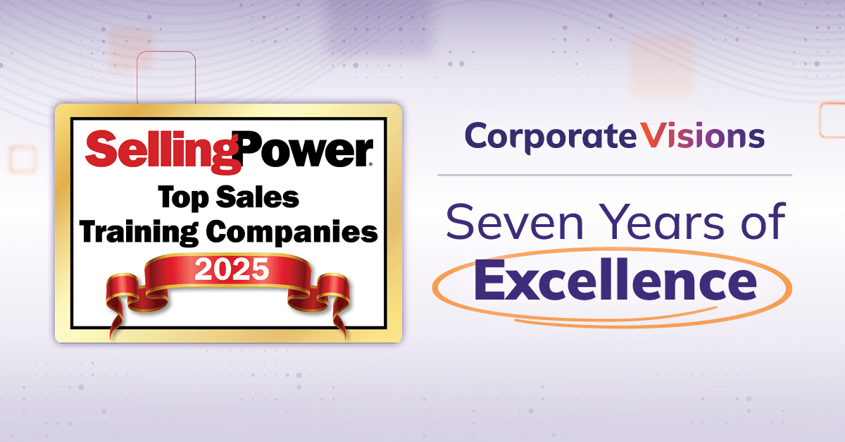 Selling Power Top Sales Training Companies 2025 – Corporate Visions