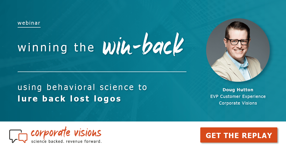 Winning the Win-Back presented by Doug Hutton - Webinar cover