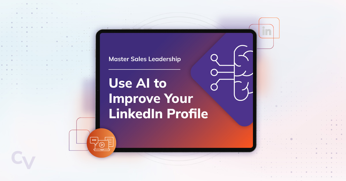 Use AI to Improve Your LinkedIn Profile title on computer screen