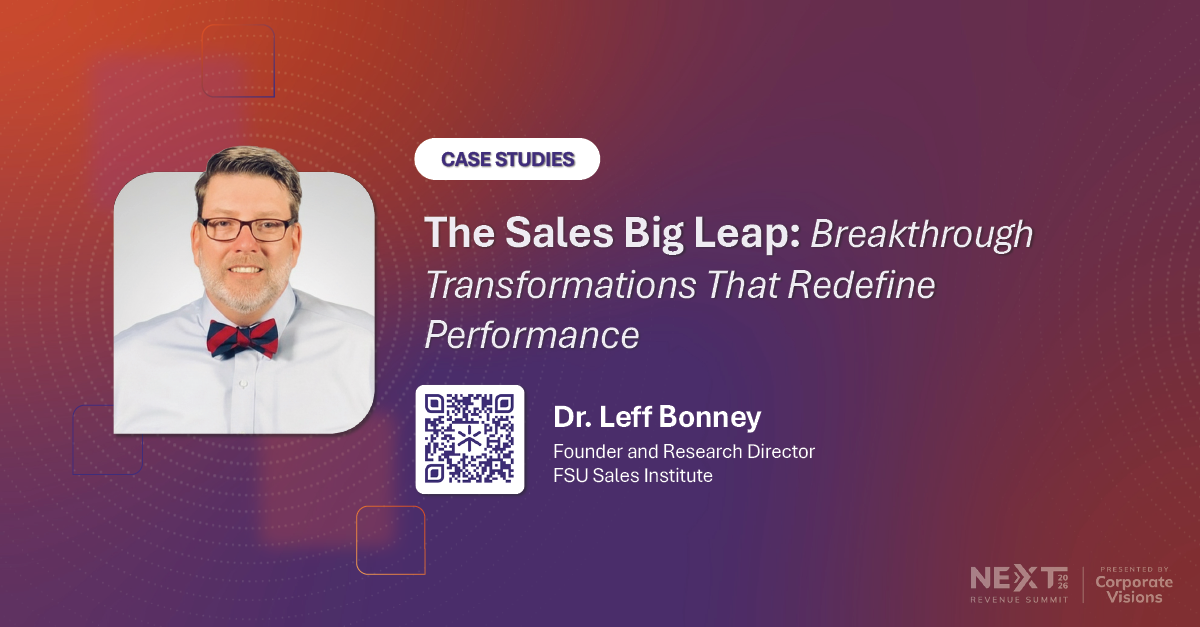 The Sales Big Leap: Breakthrough Transformations That Redefine Performance - NEXT replay cover