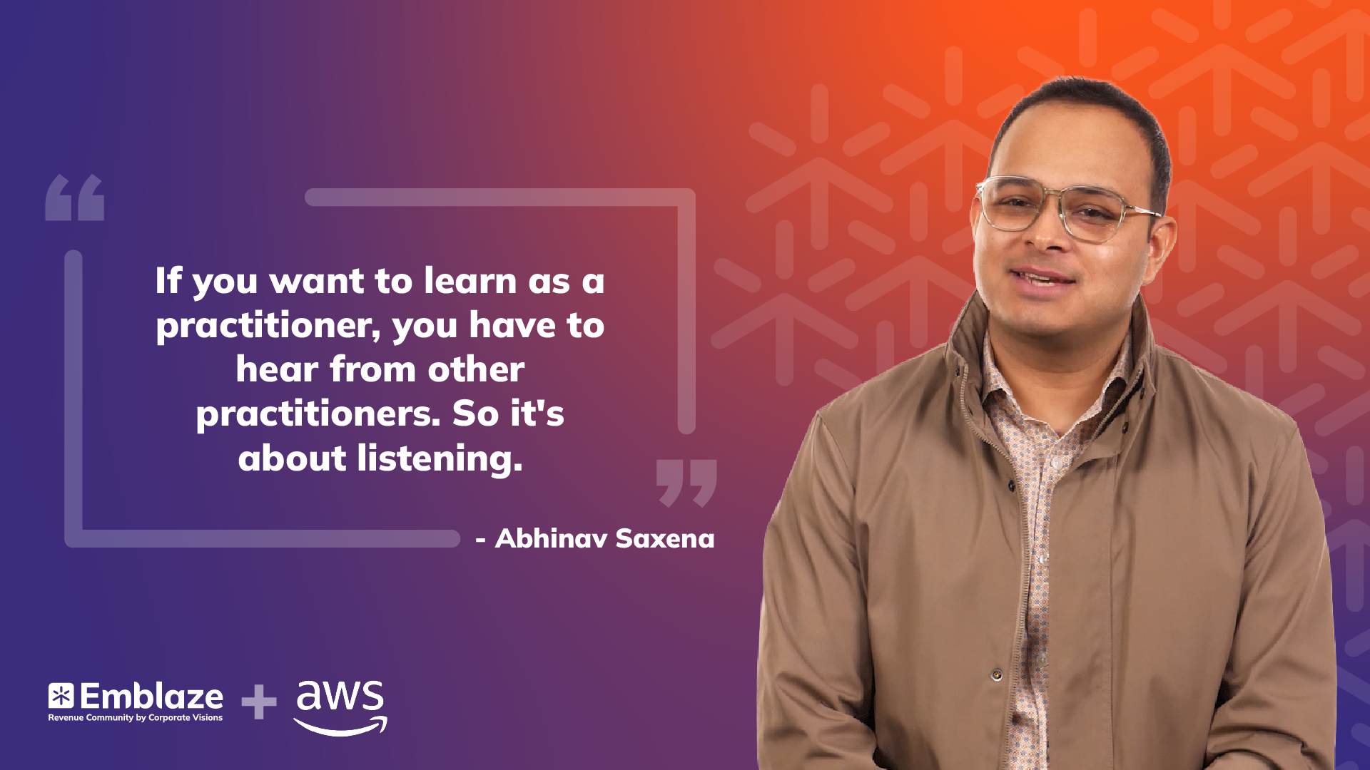 Member Story: Abhinav Saxena - AWS - Thumbnail