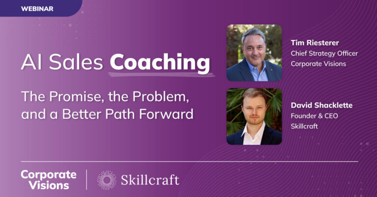 AI Sales Coaching: The Promise, the Problem, and a Better Path Forward - Event cover