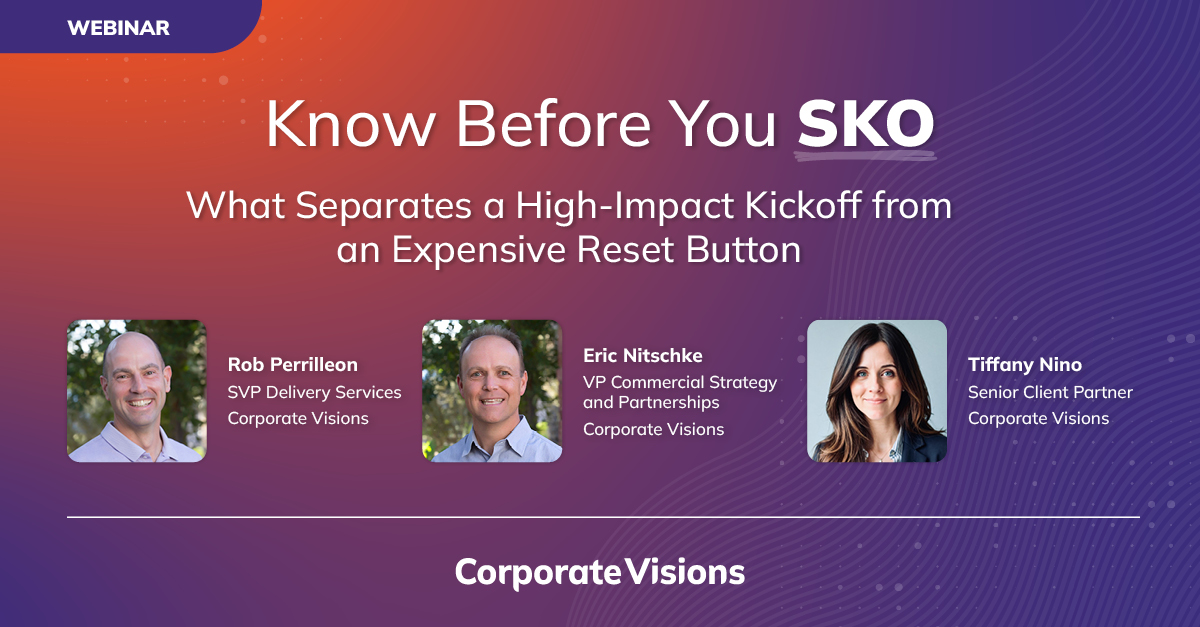 Know Before You SKO: What Separates a High-Impact Kickoff from an Expensive Reset Button - Thumbnail