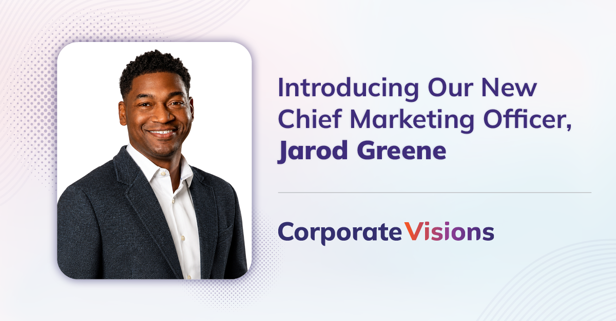 Jarod Greene named CMO of Corporate Visions
