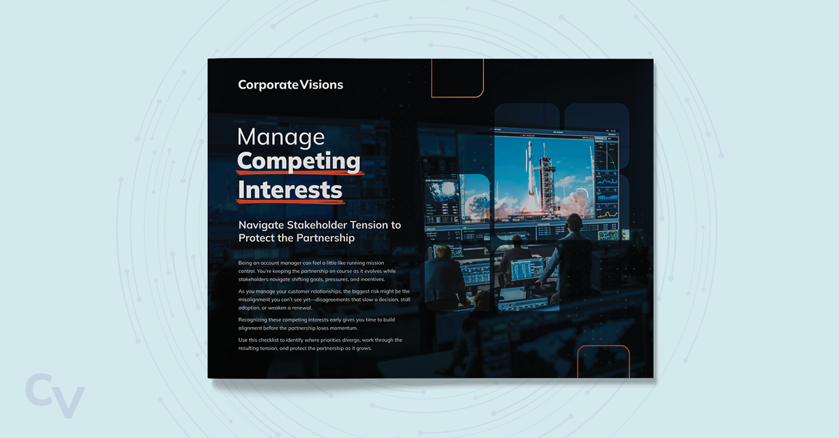 Checklist: Manage Competing Interests - Tool thumbnail