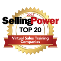 2022 Selling Power Top 20 virtual sales training companies logo